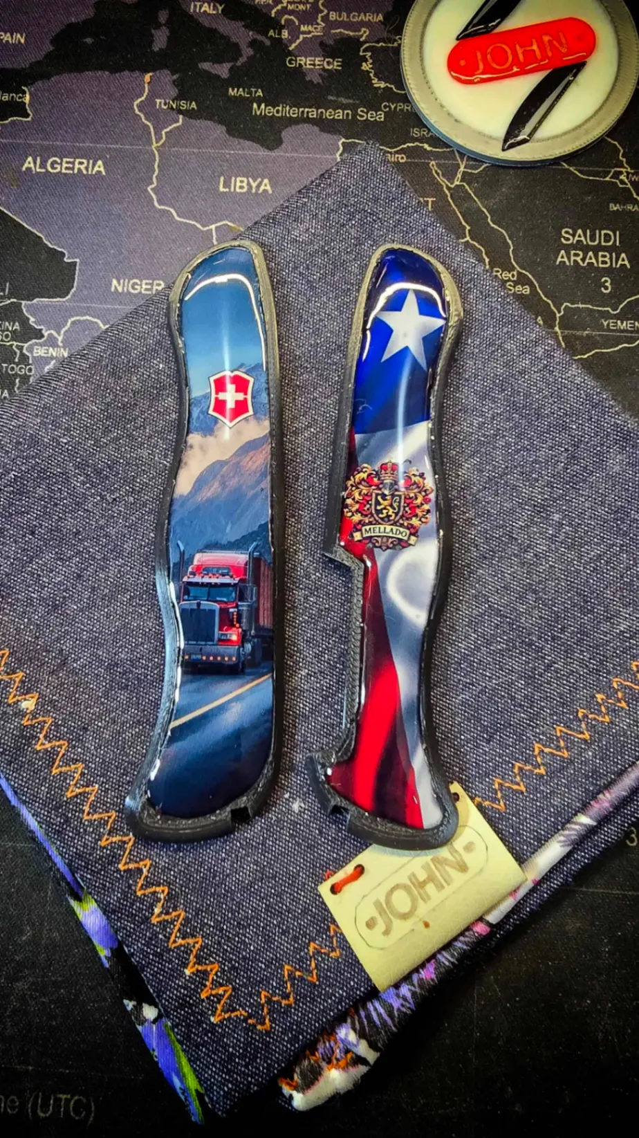 Cachas Personalizadas 111mm fabricadas por Don John Chile