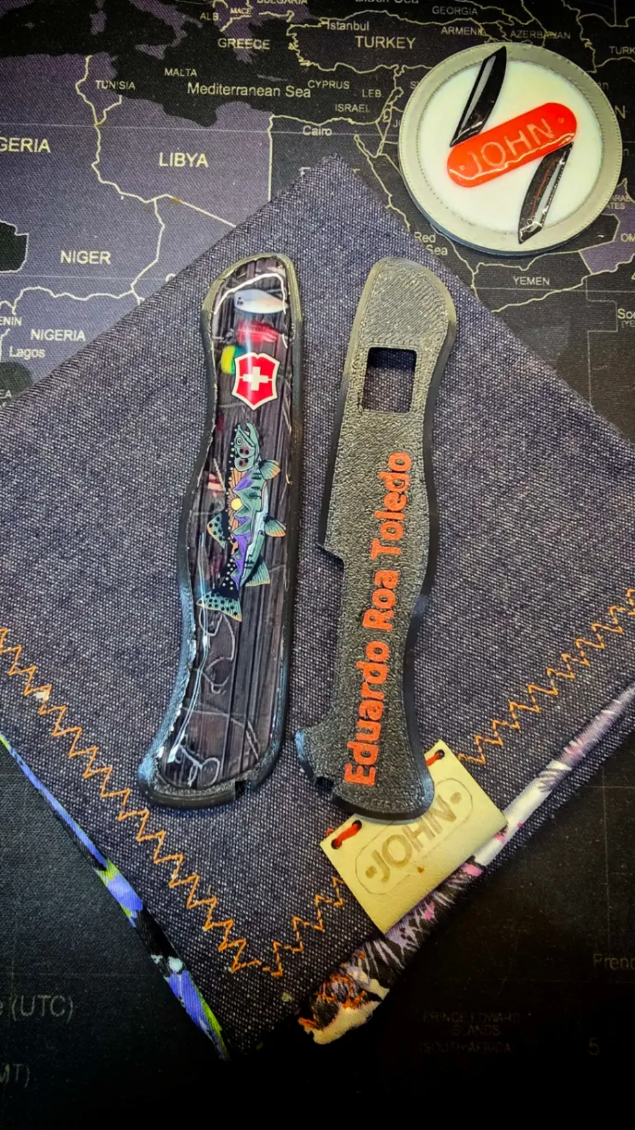 Cachas Personalizadas 111mm fabricadas por Don John Chile