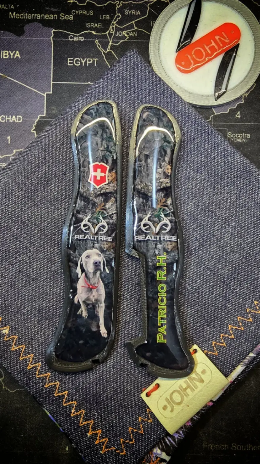 Cachas Personalizadas 111mm fabricadas por Don John Chile