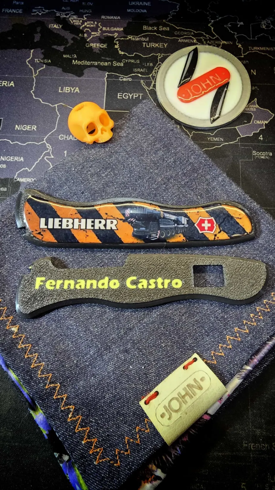 Cachas Personalizadas 111mm fabricadas por Don John Chile